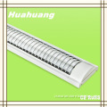 high quality 2*40W T8 hanging lamp fixtures with grilles